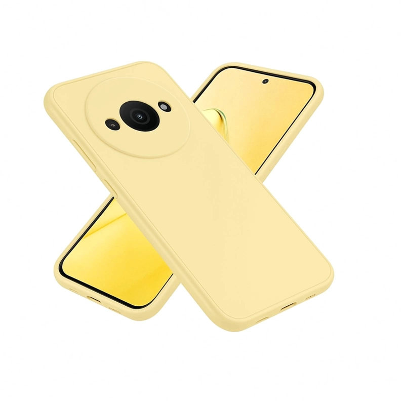 CARCASA FUNDA COMPATIBLE CON XIAOMI REDMI A3 / A3X AMARILLO - 1