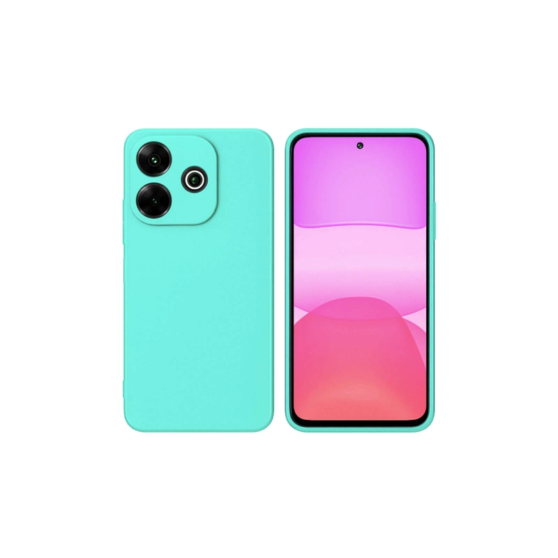 CARCASA FUNDA COMPATIBLE CON XIAOMI REDMI 13X TURQUESA - 1