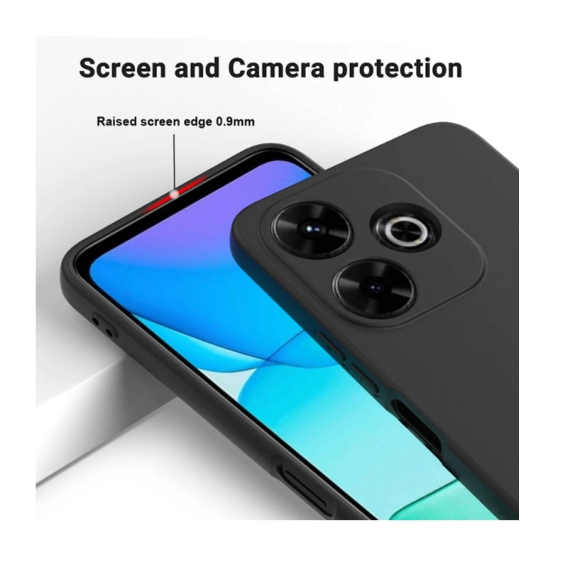 CARCASA FUNDA COMPATIBLE CON XIAOMI REDMI 13X NEGRO - 3