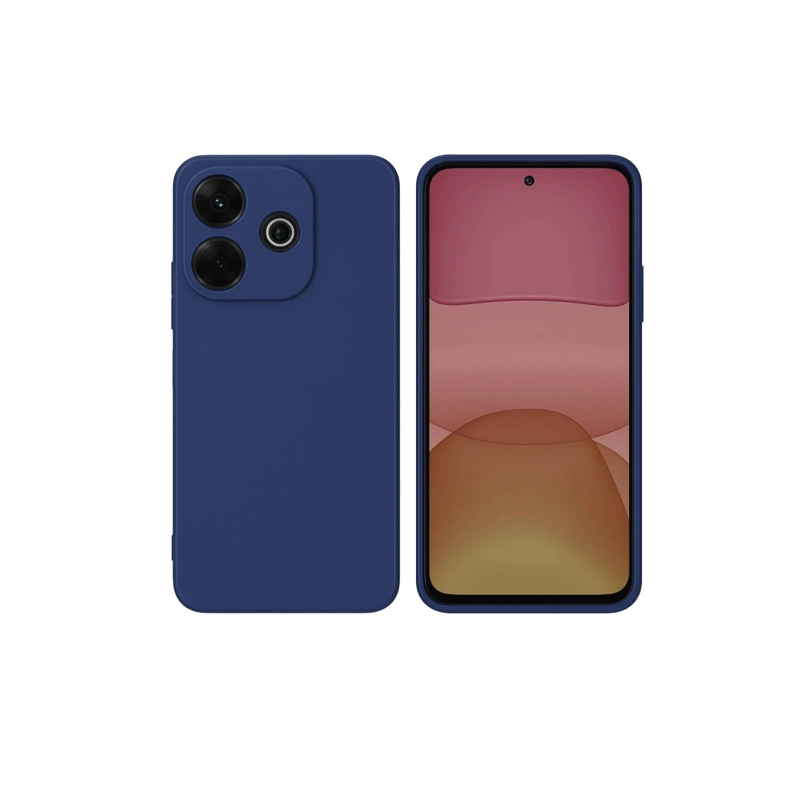 GENÉRICO CARCASA FUNDA COMPATIBLE CON XIAOMI REDMI 13X AZUL OSCURO