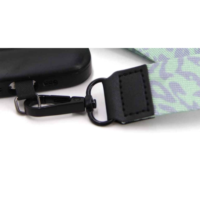 STRAP COLGANTE PARA CARCASA CELULAR UNIVERSAL  DISEÑOS NEGRO - 4