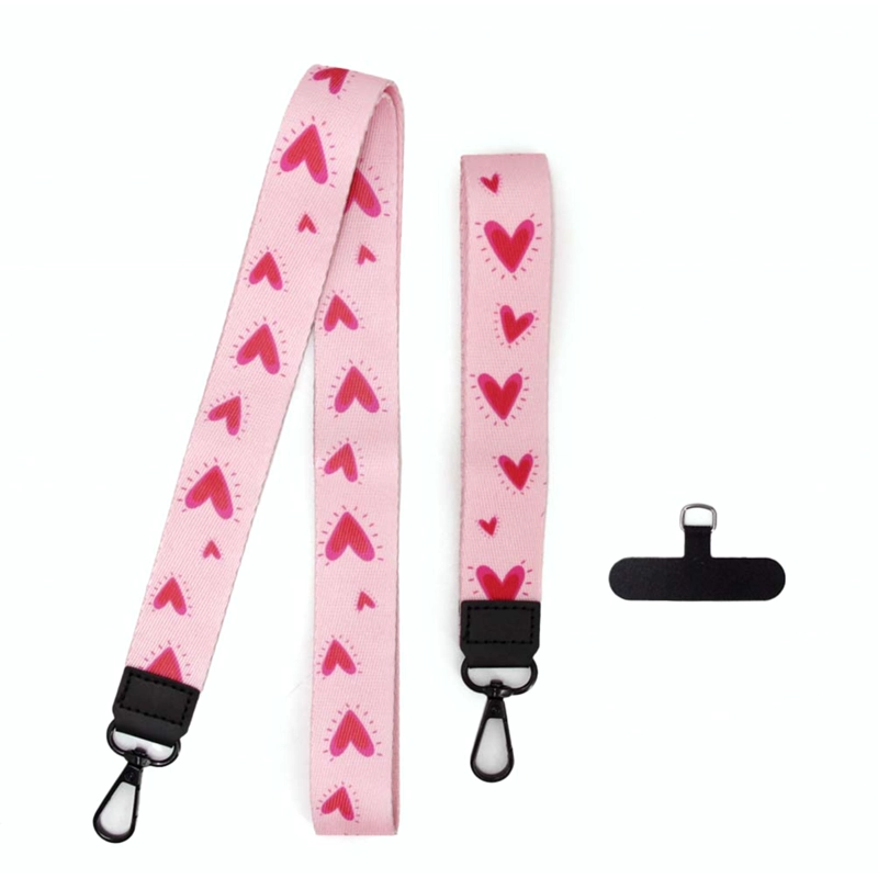 JOIGO STRAP COLGANTE PARA CARCASA CELULAR UNIVERSAL DISEÑOS ROSADO