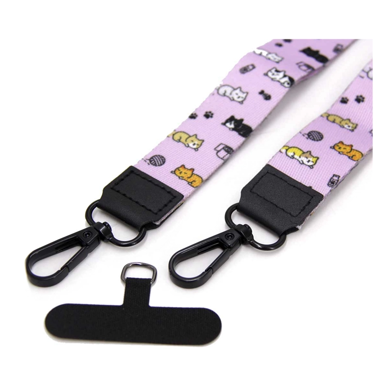 STRAP COLGANTE PARA CARCASA CELULAR UNIVERSAL DISEÑOS LAVANDA - 2