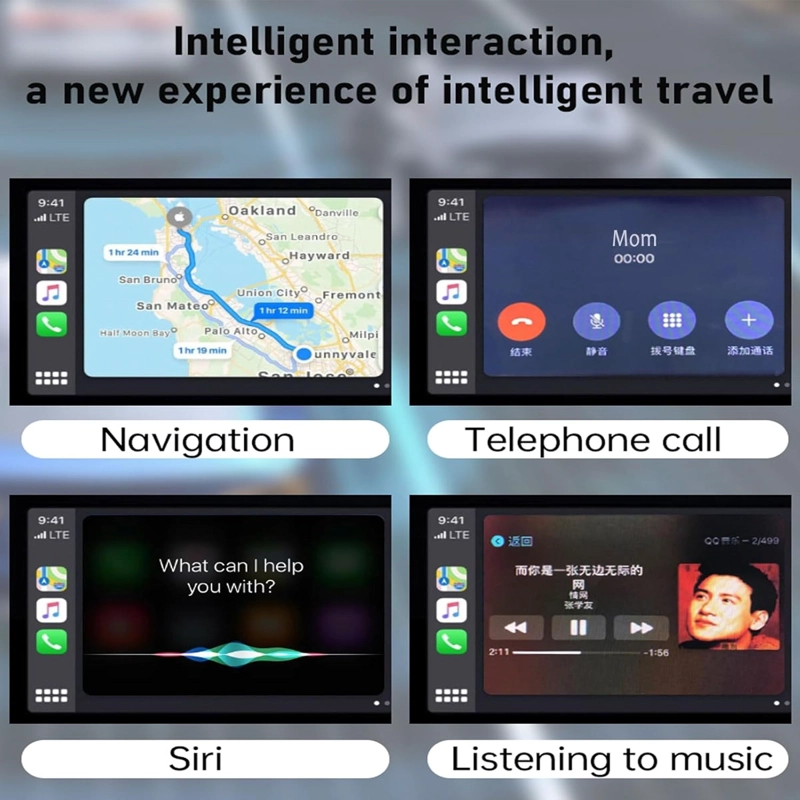CARPLAY COMPATIBLE CON IPHONE Y ANDROID ENCHUFE DUAL 2 EN 1 - 3