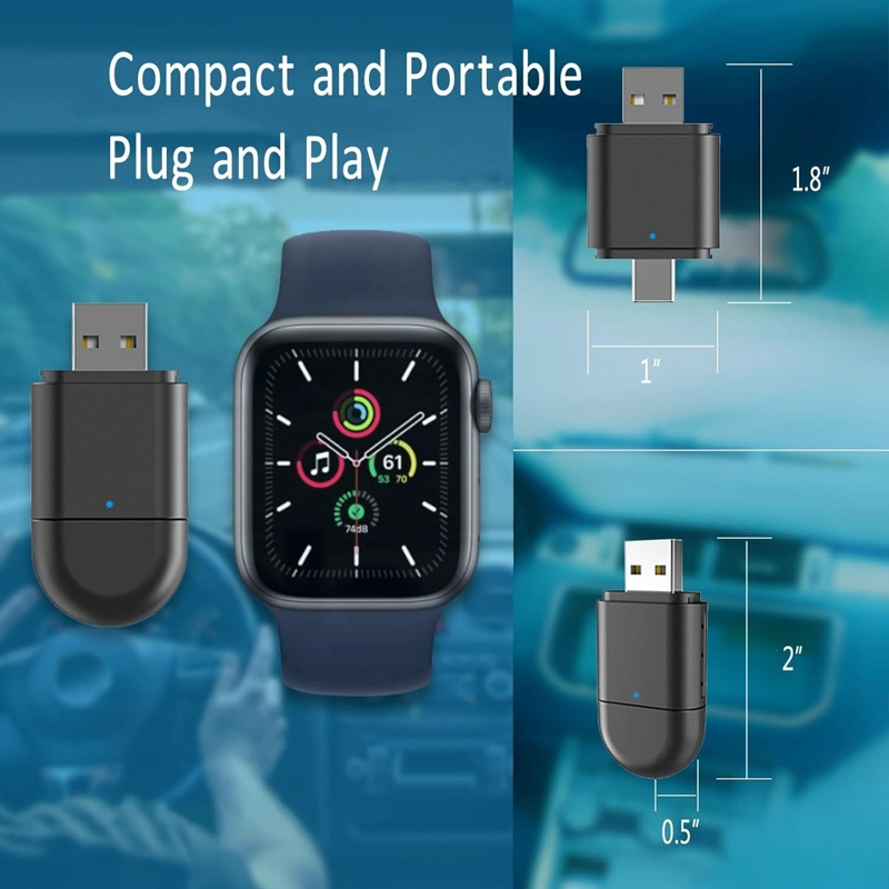 CARPLAY COMPATIBLE CON IPHONE Y ANDROID ENCHUFE DUAL 2 EN 1 - 4