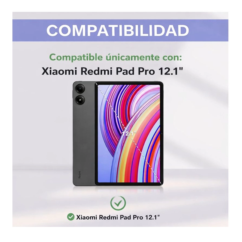 MICA HIDROGEL ANTI HUELLAS PARA TABLET REDMI PAD PRO 12.1 - 5