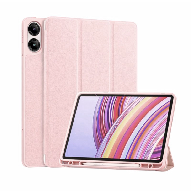 FUNDA SMART COVER COMPATIBLE CON TABLET HONOR PAD X8A ROSADO - 1