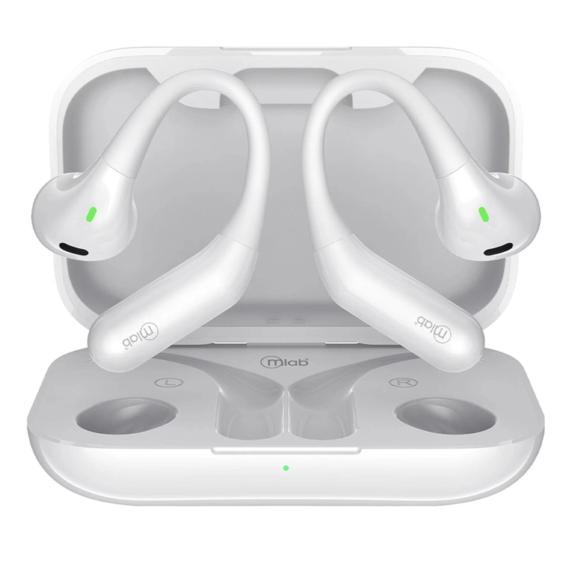 AUDIFONOS INALAMBRICOS BLUETOOTH MLAB AIR MOTION OWS BLANCO - 1