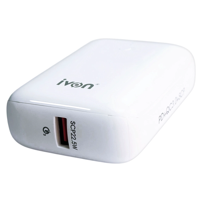 BATERIA EXTERNA POWER BANK CARGA RAPIDA 10000MAH PB12 BLANCO - 2