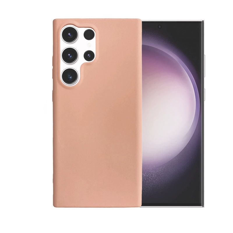 CARCASA COMPATIBLE CON SAMSUNG S26 ULTRA GOMA ROSADO - 1