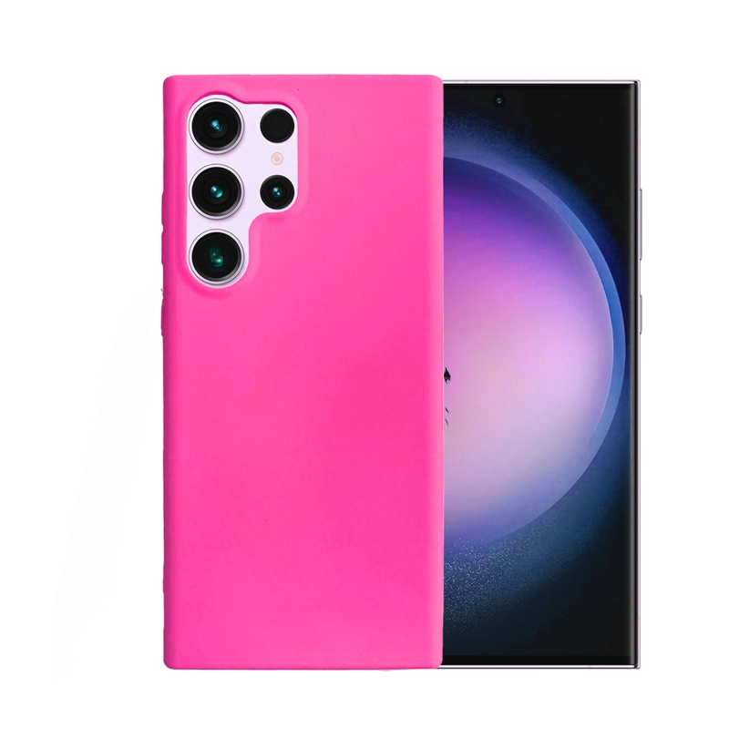 GENÉRICO CARCASA COMPATIBLE CON SAMSUNG S26 ULTRA GOMA FUCSIA