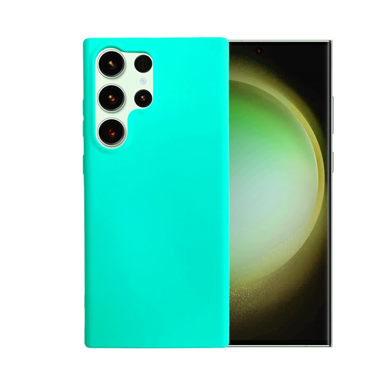 CARCASA COMPATIBLE CON SAMSUNG S26 ULTRA GOMA TURQUESA - 2