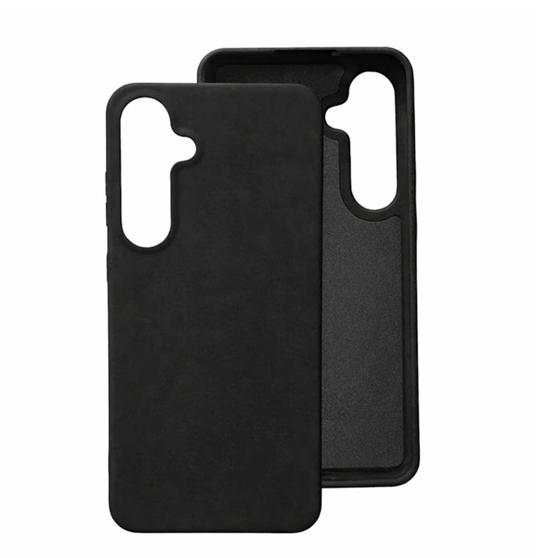 CARCASA COMPATIBLE CON SAMSUNG S26 GOMA NEGRO - 1