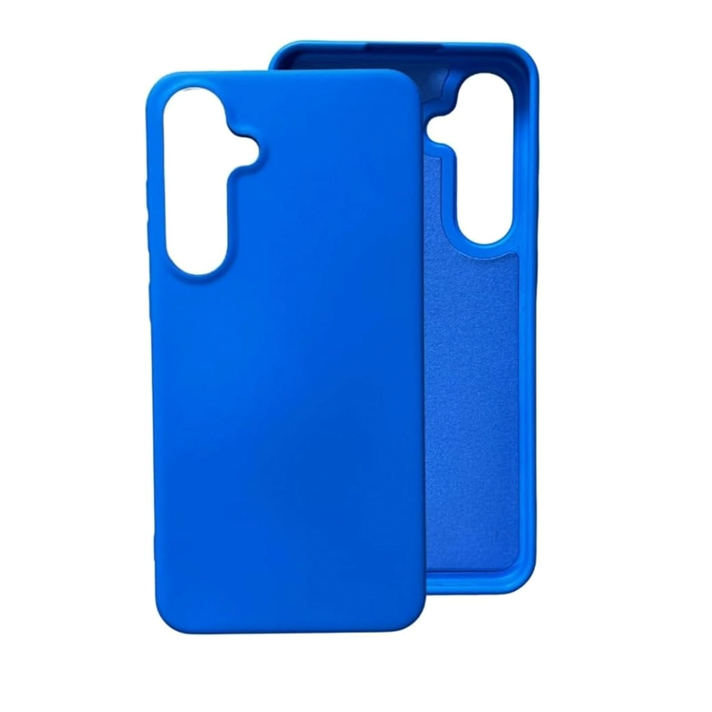 GENÉRICO CARCASA COMPATIBLE CON SAMSUNG S26 GOMA AZUL