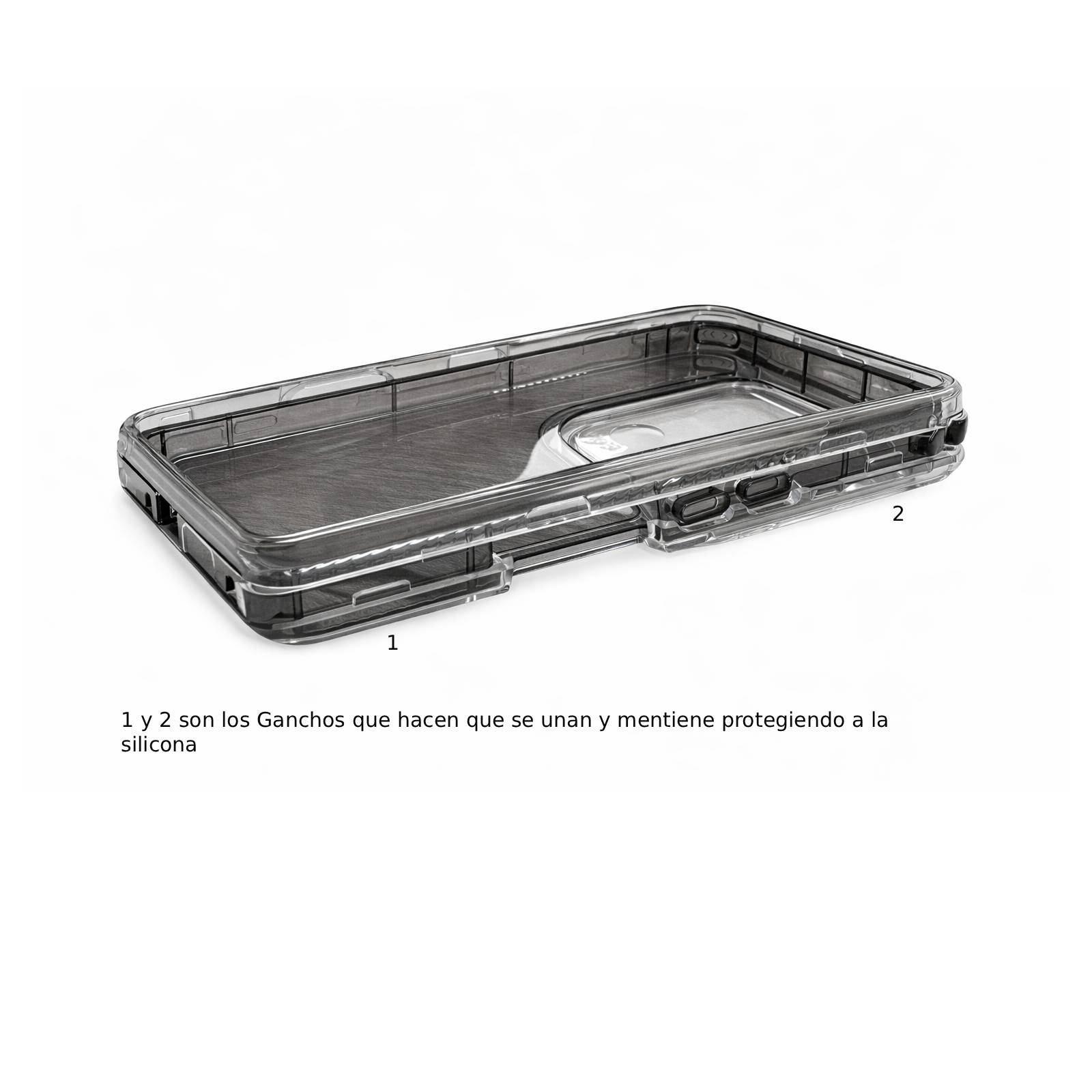 CARCASA ANTIGOLPES 360 PARA XIAOMI REDMI 15C NEGRO - 4