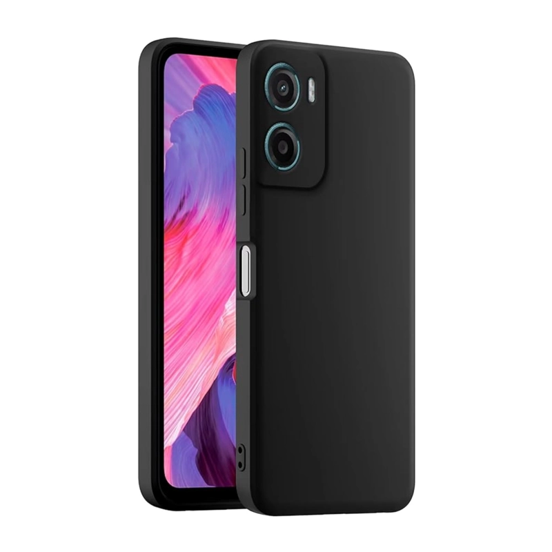 CARCASA MOTOROLA COMPATIBLE CON G06 GOMA NEGRO - 1