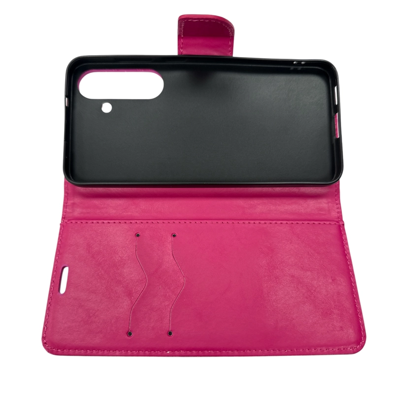 CARCASA AGENDA FLIP COVER PARA SAMSUNG S25 FE FUCSIA - 5