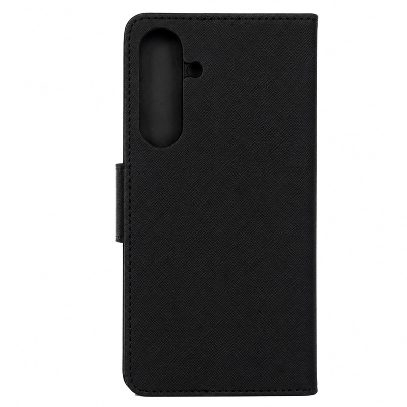 CARCASA AGENDA FLIP COVER PARA SAMSUNG S24 FE NEGRO - 3