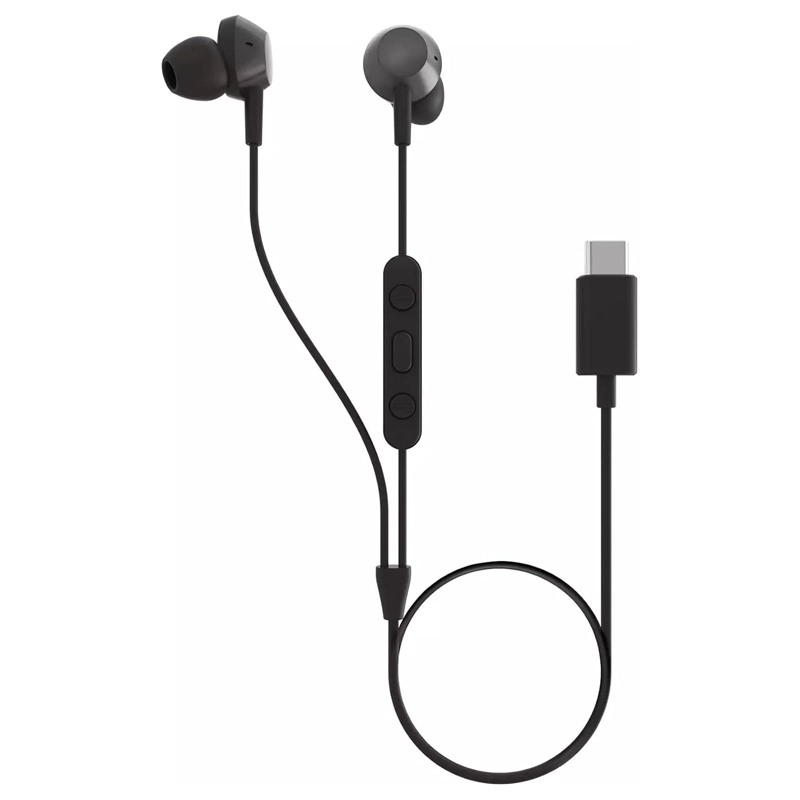 AUDIFONOS CON CABLE ALAMBRICOS PHILIPS CONECTOR USB-C NEGRO - 2