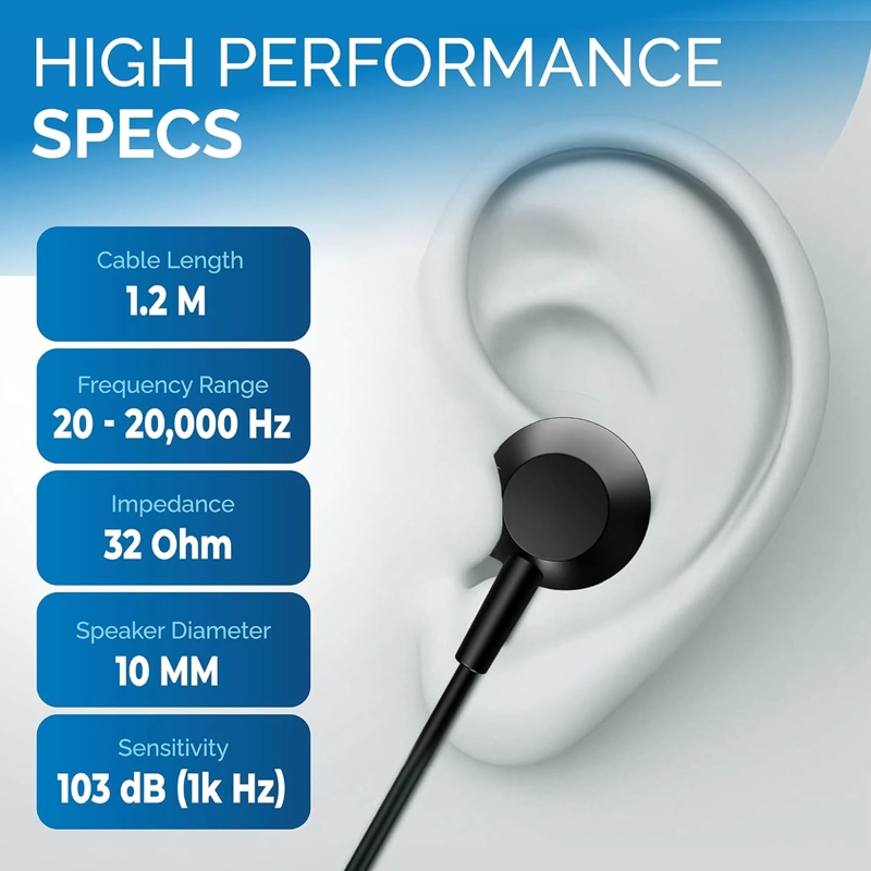 AUDIFONOS CON CABLE ALAMBRICOS PHILIPS CONECTOR USB-C NEGRO - 4