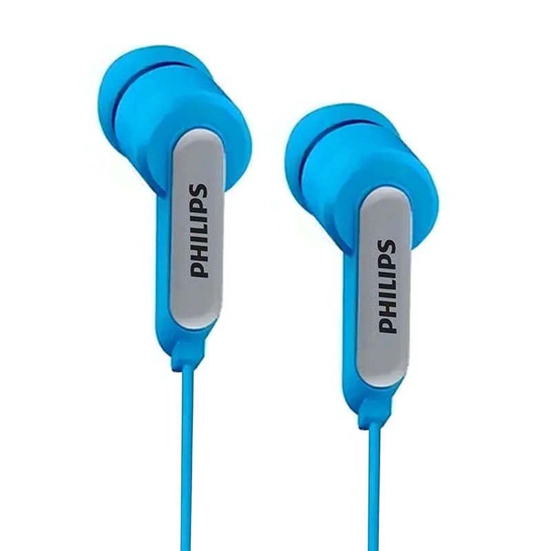 AUDIFONOS MANOS LIBRES CONEXION 3.5MM PHILIPS SHE1405 AZUL - 2