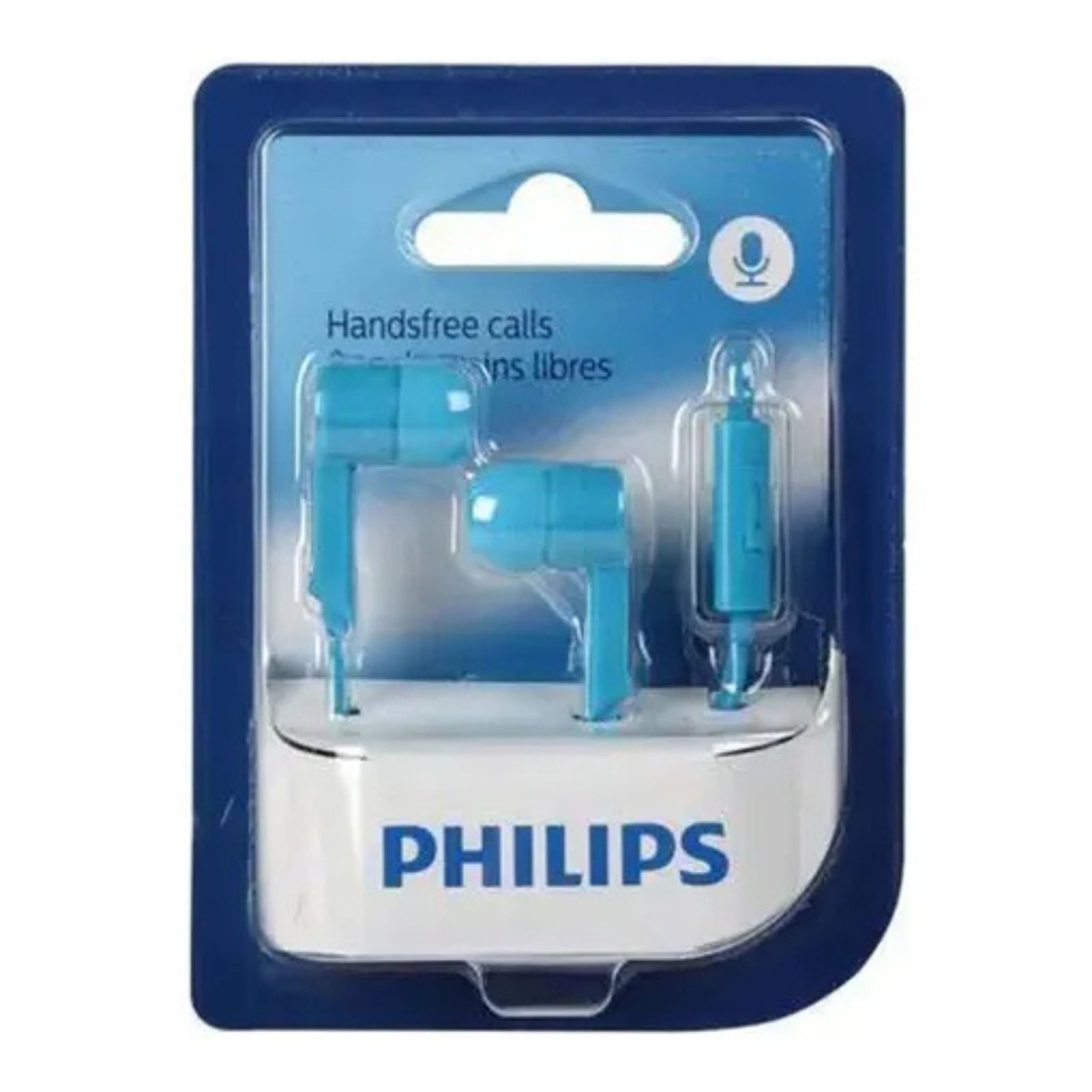 AUDIFONOS MANOS LIBRES CONEXION 3.5MM PHILIPS SHE1405 AZUL - 5