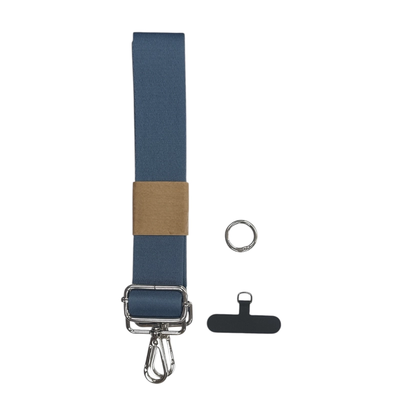 STRAP COLGANTE AJUSTABLE PARA CELULAR UNIVERSAL AZUL OSCURO - 2
