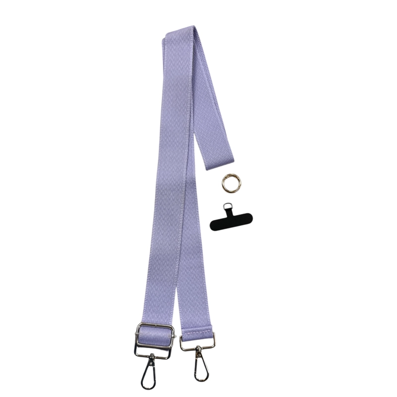 JOIGO STRAP COLGANTE AJUSTABLE PARA CARCASA CELULAR UNIVERSAL LILA