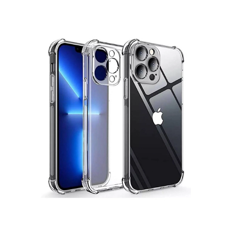 CARCASA TRASPARENTE PARA IPHONE 14 PRO MAX + LAMINA VIDRIO - 3