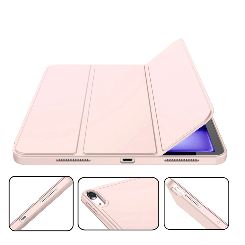 FUNDA SMART COVER RANURA PARA IPAD AIR 11 M4 2026 GOLD ROSE - 2