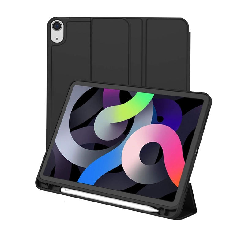 FUNDA SMART COVER RANURA COMPATIBLE CON IPAD AIR 11 M4 2026 NEGRO - 2