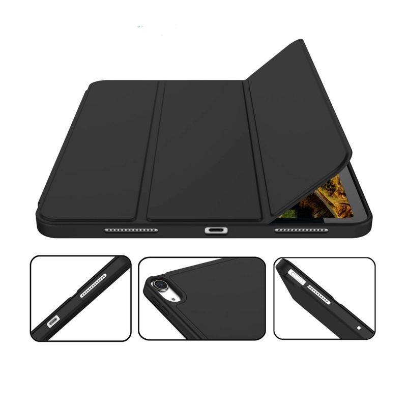 FUNDA SMART COVER RANURA COMPATIBLE CON IPAD AIR 11 M4 2026 NEGRO - 3