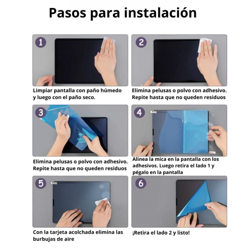 LAMINA CON SENSACION DE PAPEL COMPATIBLE CON IPAD AIR 11 M4 2026 - 4