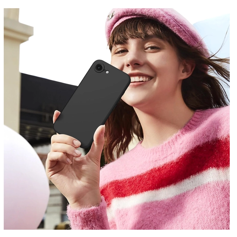 CARCASA ANTIGOLPES COMPATIBLE CON IPHONE 17E GOMA AZUL REY - 5
