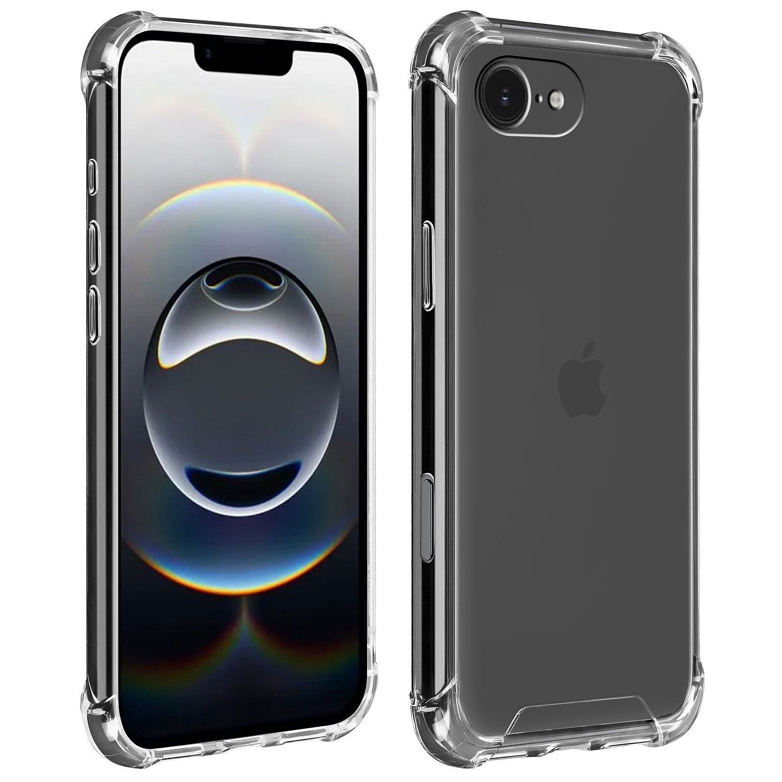 CARCASA ANTIGOLPES TRANSPARENTE PARA IPHONE 17E - 6