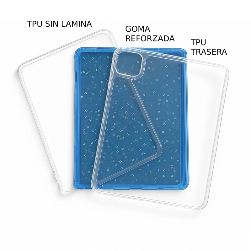 FUNDA ANTIGOLPE 360 COMPATIBLE CON IPAD AIR 11 M4 2026 NEGRO - 2