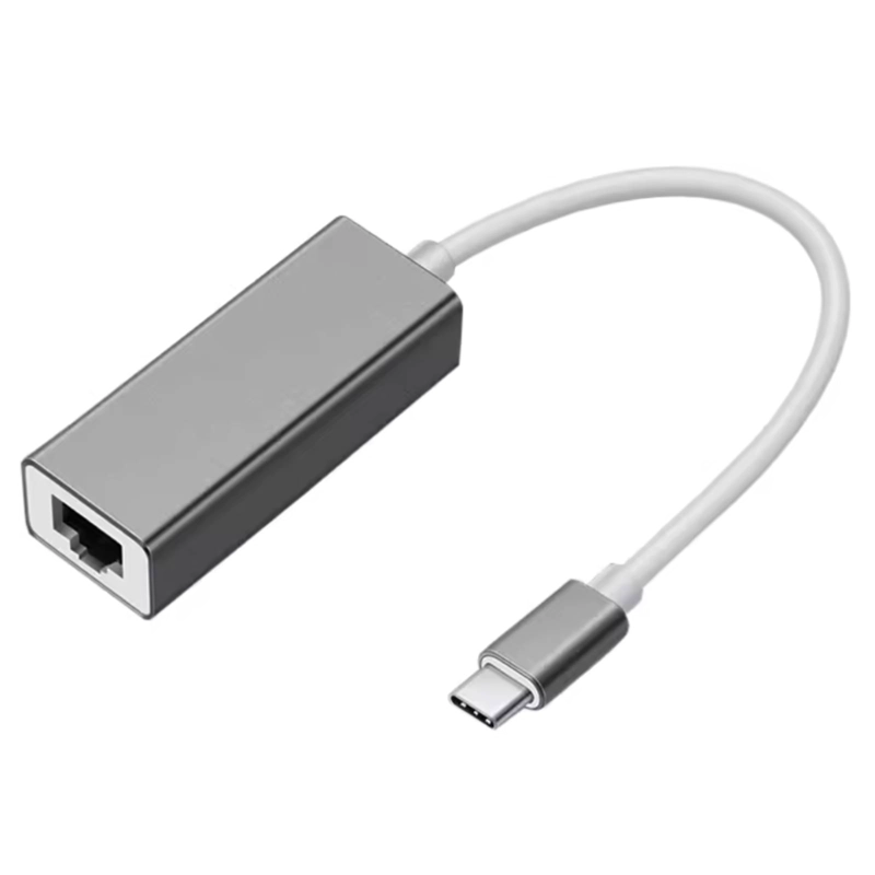 TECNOLAB ADAPTADOR CABLE USB-C A ETHERNET RJ45