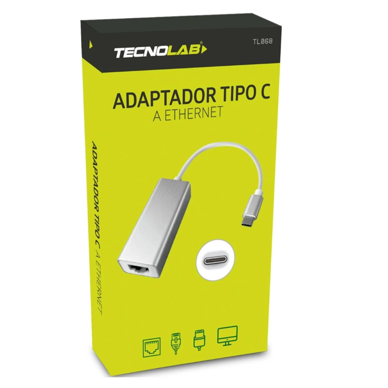 ADAPTADOR CABLE USB-C A ETHERNET RJ45 - 5