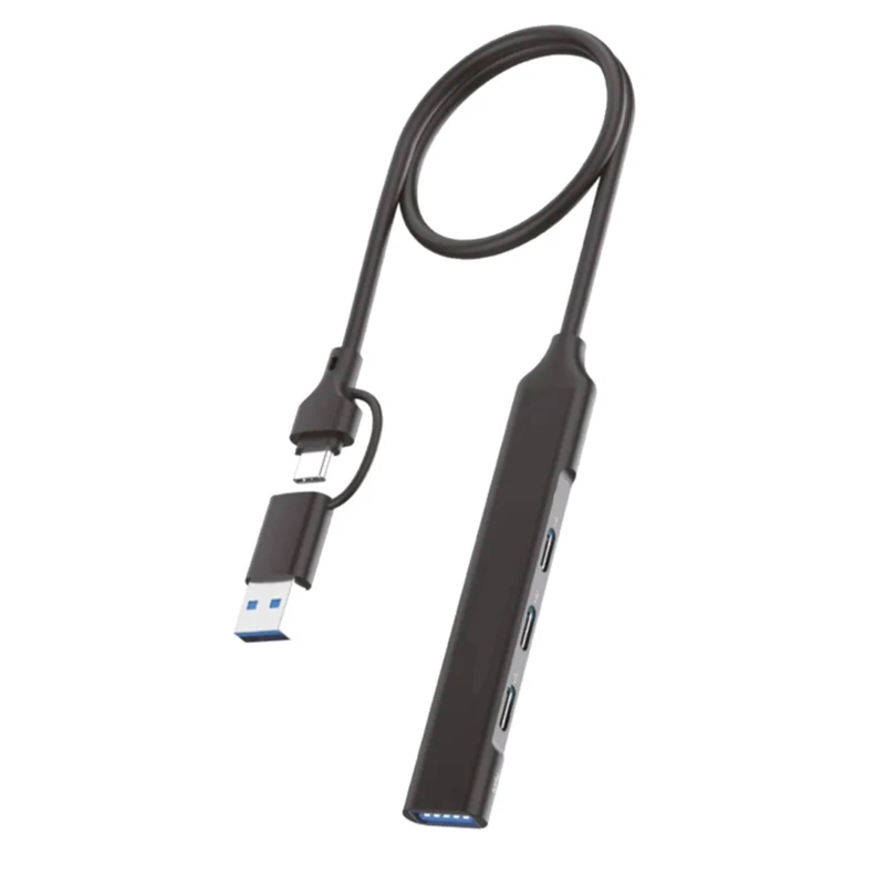 ADAPTADOR USB-C 4 EN 1 PUERTOS USB 3.0 - 2