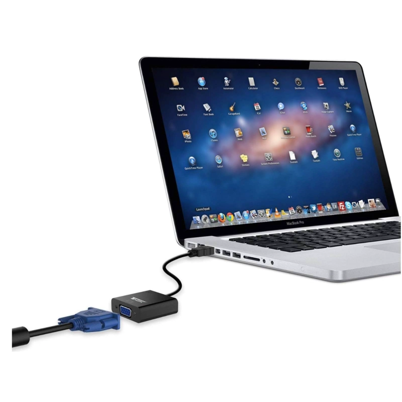 ADAPTADOR CONVERSOR HDMI A VGA FULL HD SALIA DE AUDIO - 4