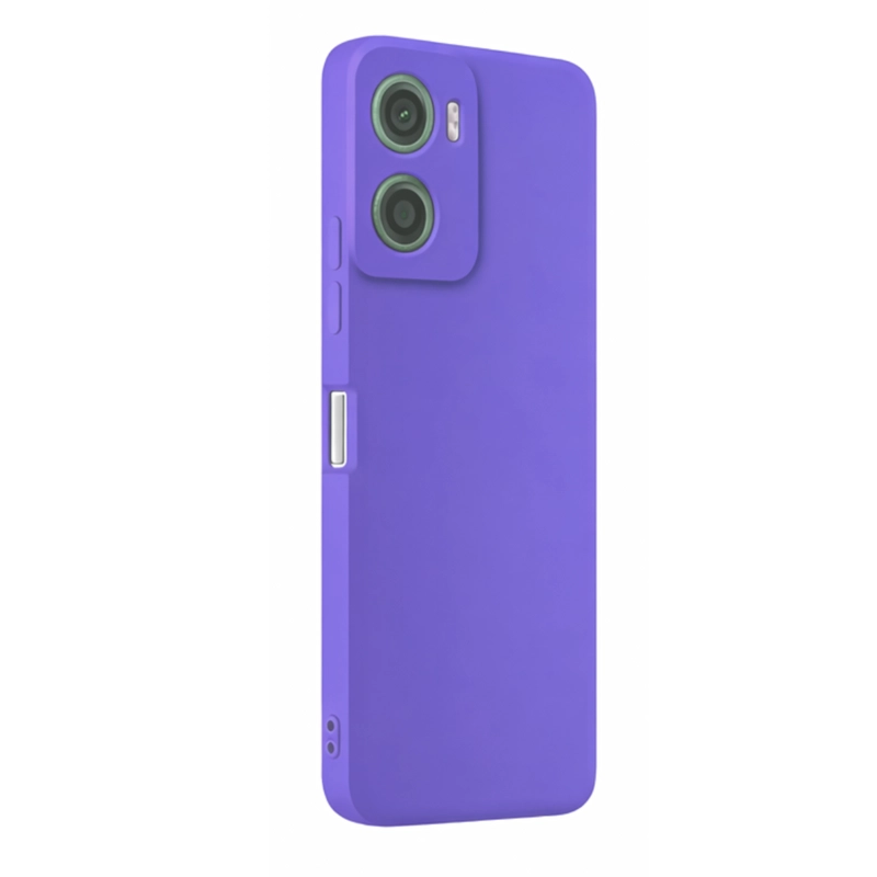CARCASA MOTOROLA COMPATIBLE CON G06  GOMA MORADO - 1