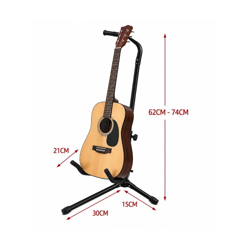 ATRIL SOPORTE DE ALTURA PARA GUITARRAS Y BAJO - 3
