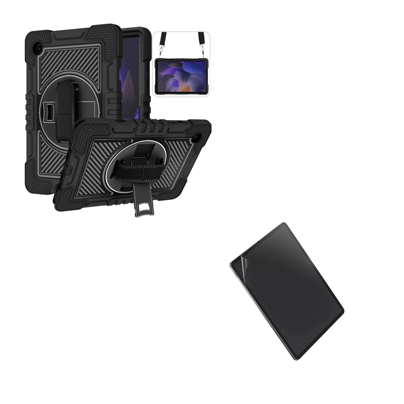 FUNDA ARMADURA 360 LAMINA MATTE COMPATIBLE CON TABLET SAMSUNG A11 PLUS - 1