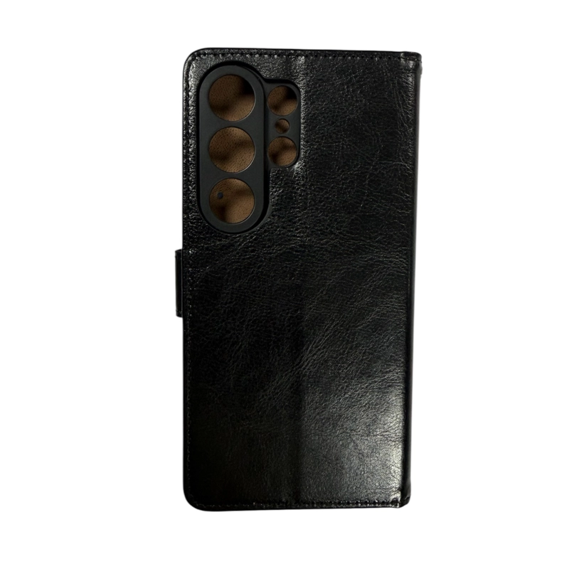 CARCASA AGENDA FLIP COVER COMPATIBE CON SAMSUNG S26 ULTRA NEGRO - 2