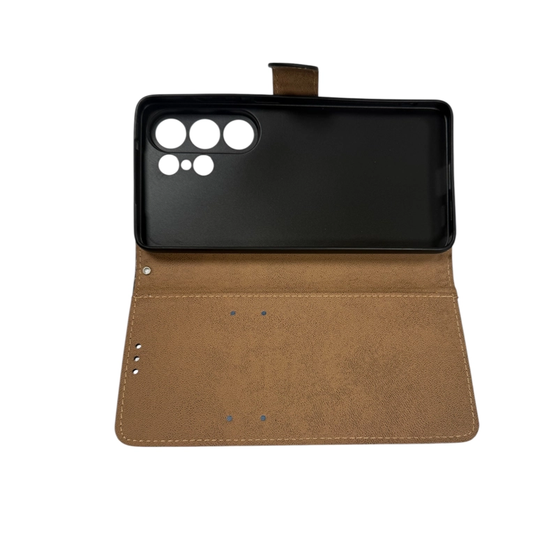 CARCASA AGENDA FLIP COVER COMPATIBE CON SAMSUNG S26 ULTRA NEGRO - 3