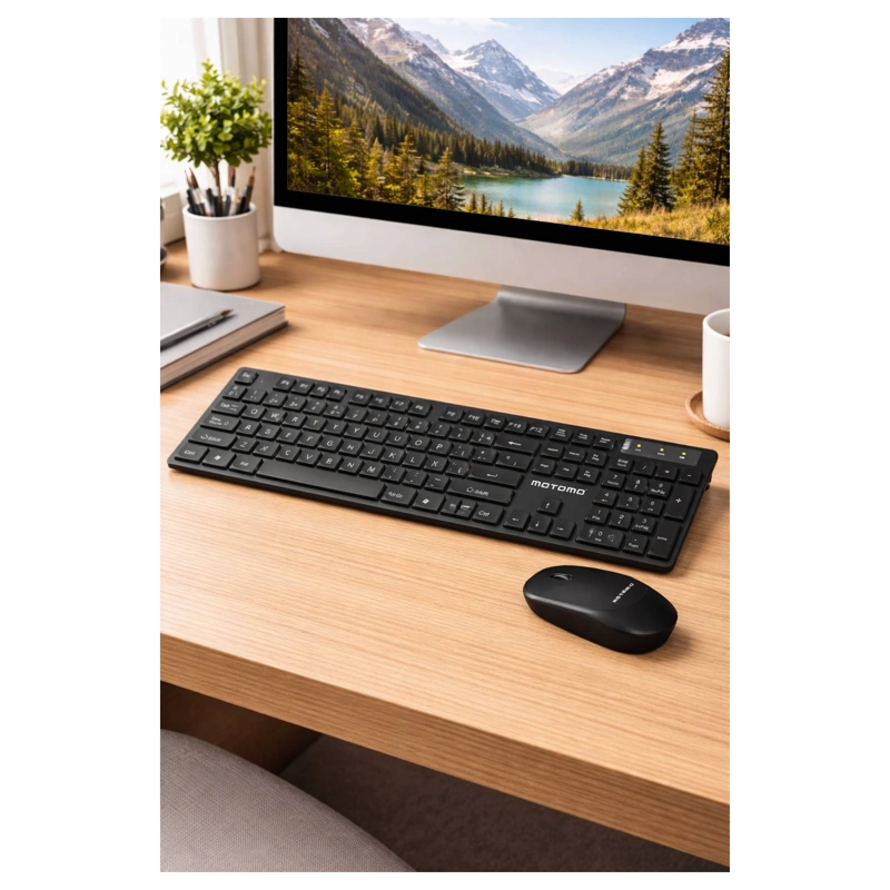 COMBO INALAMBRICO TECLADO ESPAÑOL Y MOUSE ADAPTADOR USB - 4