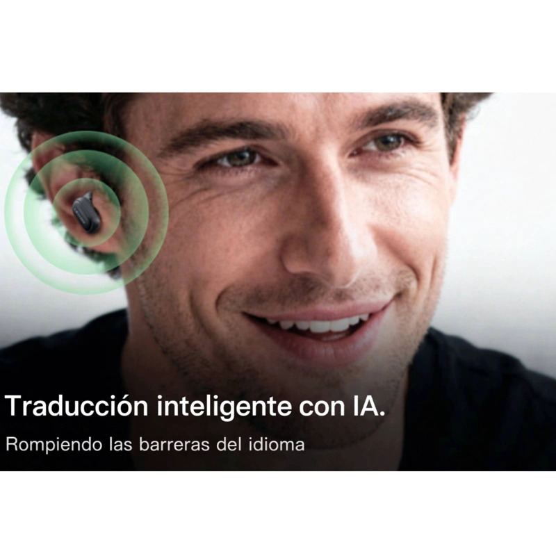 AUDIFONOS INALAMBRICOS CON CANCELACION DE RUIDO TRADUCTOR IA - 4