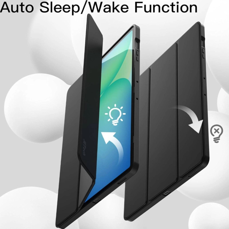 FUNDA SMART COVER PARA TABLET SAMSUNG S10 FE PLUS 13” NEGRO - 6