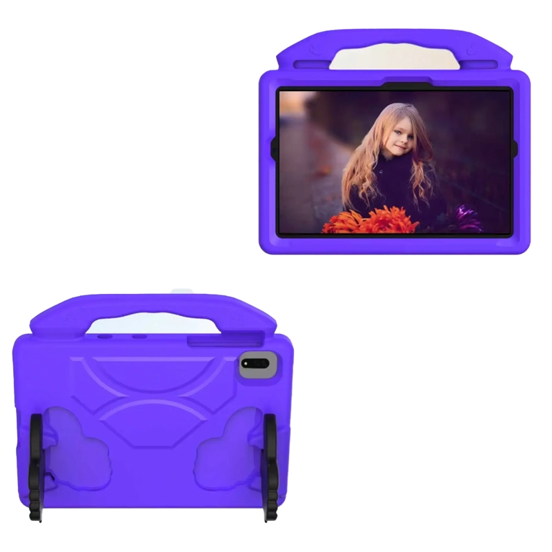 CARCASA EVA NIÑOS ANTI GOLPE COMPATIBLE CON TABLET SAMSUNG A9 PLUS MORADO - 2