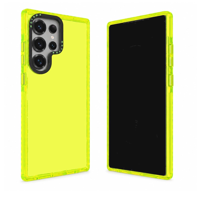 GENÉRICO CARCASA ANTIGOLPES COMPATIBLE CON SAMSUNG S26 ULTRA FLUOR VERDE